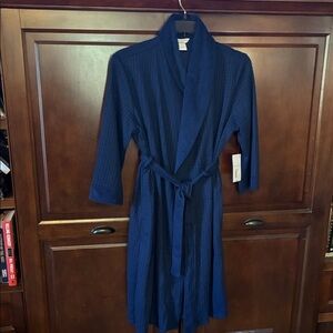 Elegant Navy Women's Robe